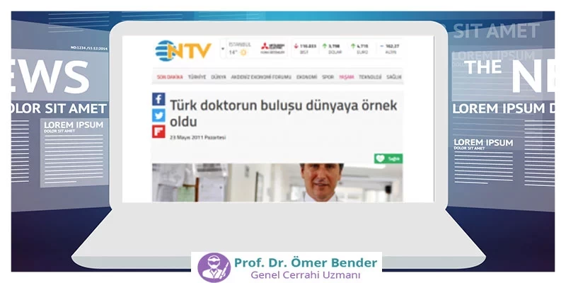 Türk Doktor Ömer Bender'in Buluşu Dünyaya Örnek Oldu